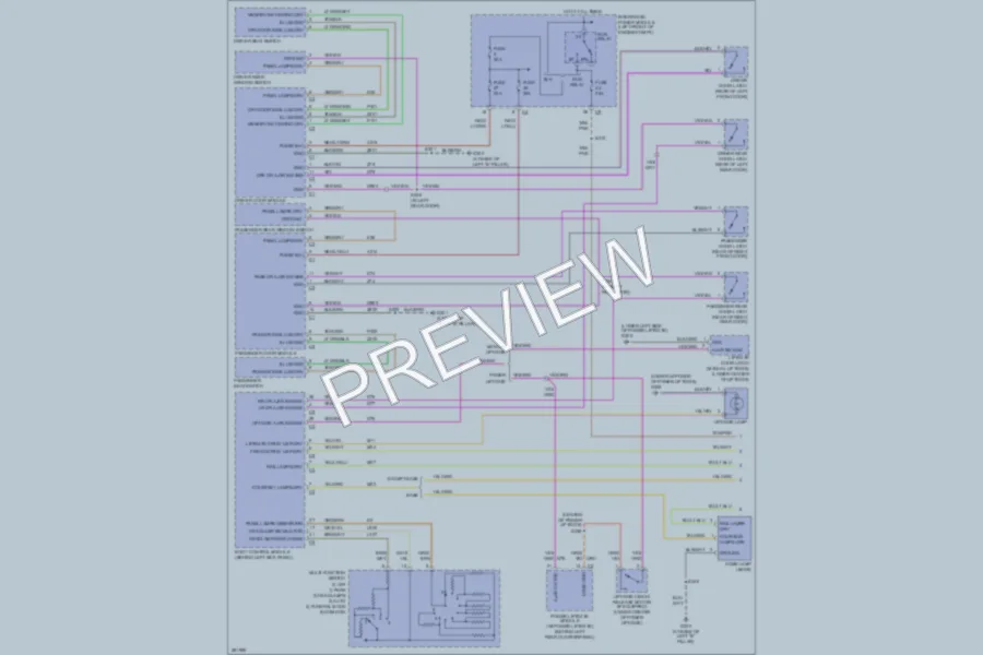 2008 Chrysler Pacifica Interior Lights wiring diagram preview