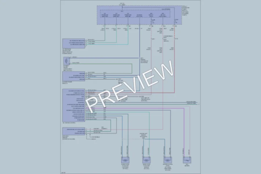 2008 Chrysler 2D Convertible Air Conditioning wiring diagram preview