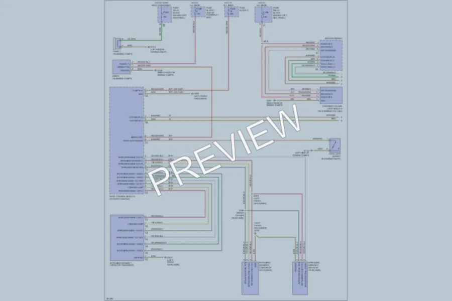 2008 Dodge 2500Sprinter Anti Theft wiring diagram preview