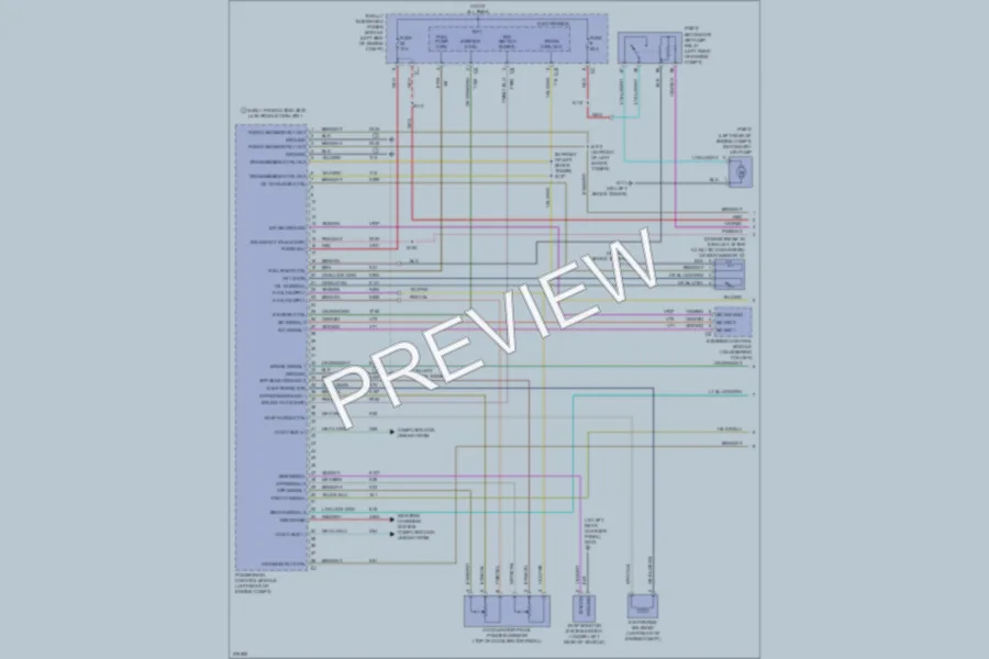 2008 Dodge Avenger Engine Performance wiring diagram preview