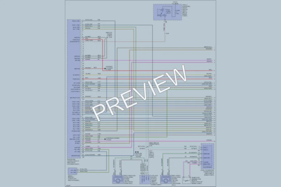 2008 Dodge Challenger Engine Performance wiring diagram preview