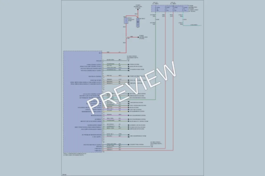 2008 Dodge Charger Body Control Modules wiring diagram preview
