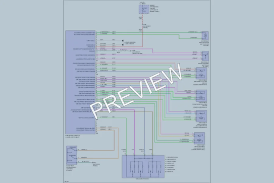 2008 Dodge Durango Memory Systems wiring diagram preview