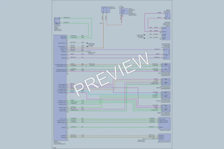 2008 Dodge GrandCaravan Memory Systems wiring diagram preview