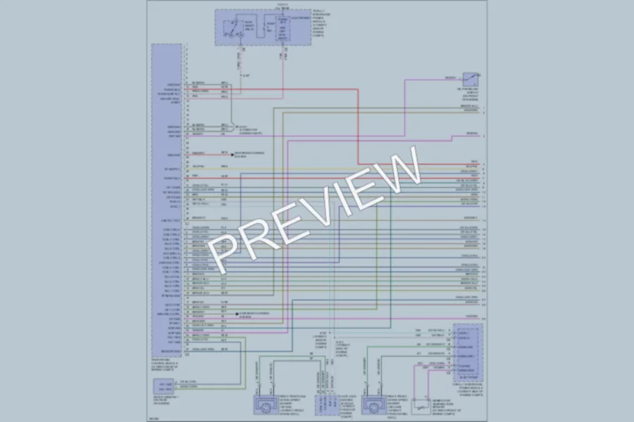 2008 Dodge Magnum Engine Performance wiring diagram preview
