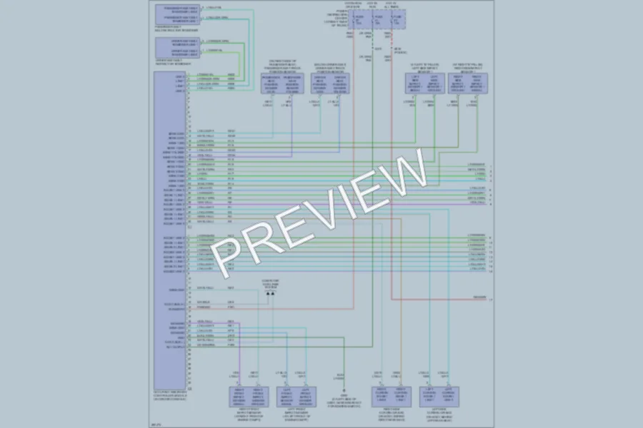 2008 Dodge Magnum Supplemental Restraints wiring diagram preview