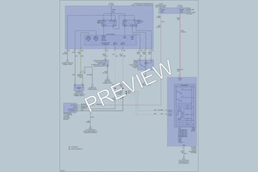 2008 Dodge Magnum Wiper Washer wiring diagram preview