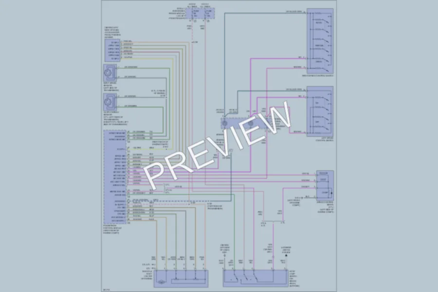 2008 Dodge R1500 Cruise Control wiring diagram preview