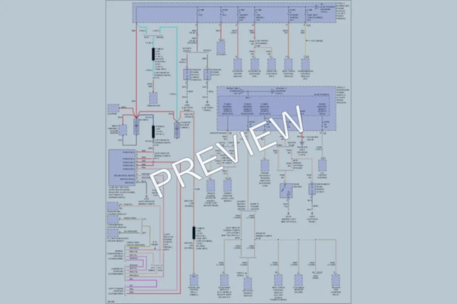 2008 Dodge R3500 Power Distribution wiring diagram preview