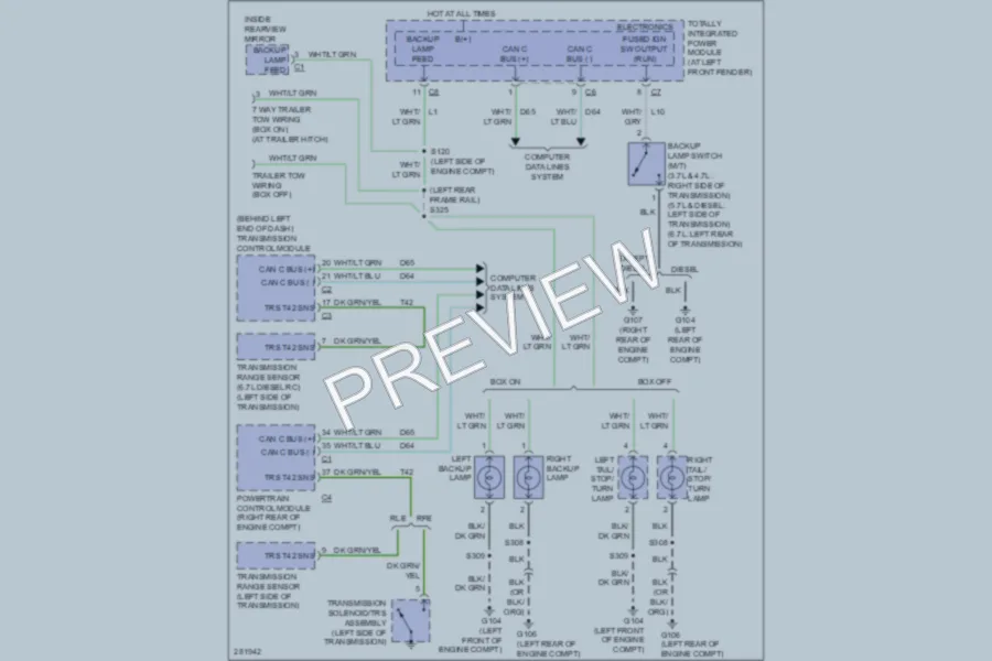 2008 Dodge R3500 Hd Exterior Lights wiring diagram preview