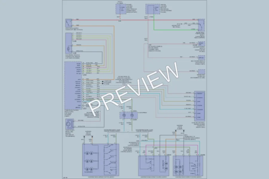 2008 Ford CrownVictoria Cruise Control wiring diagram preview