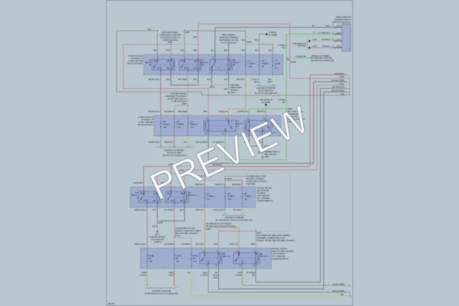 2008 Ford CrownVictoria Exterior Lights wiring diagram preview