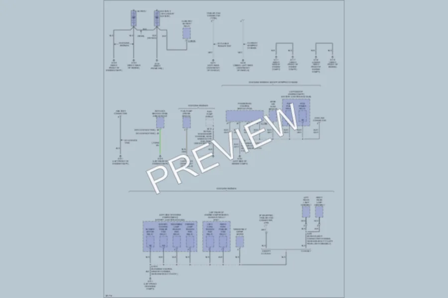 2008 Ford E150 Ground Distribution wiring diagram preview
