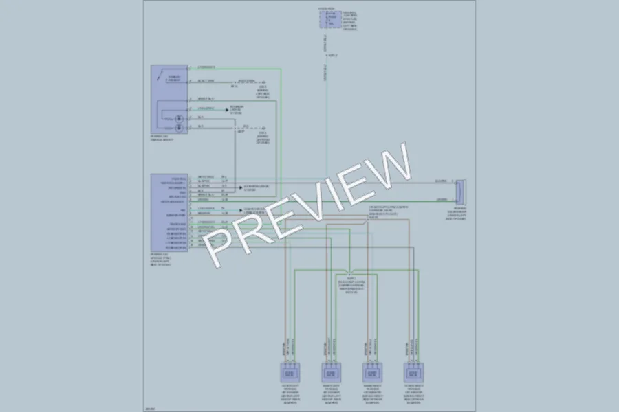 2008 Ford E150 Navigation wiring diagram preview
