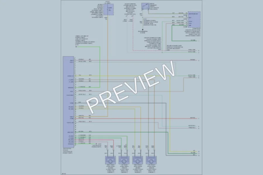 2008 Ford E250 Anti Lock Brakes wiring diagram preview