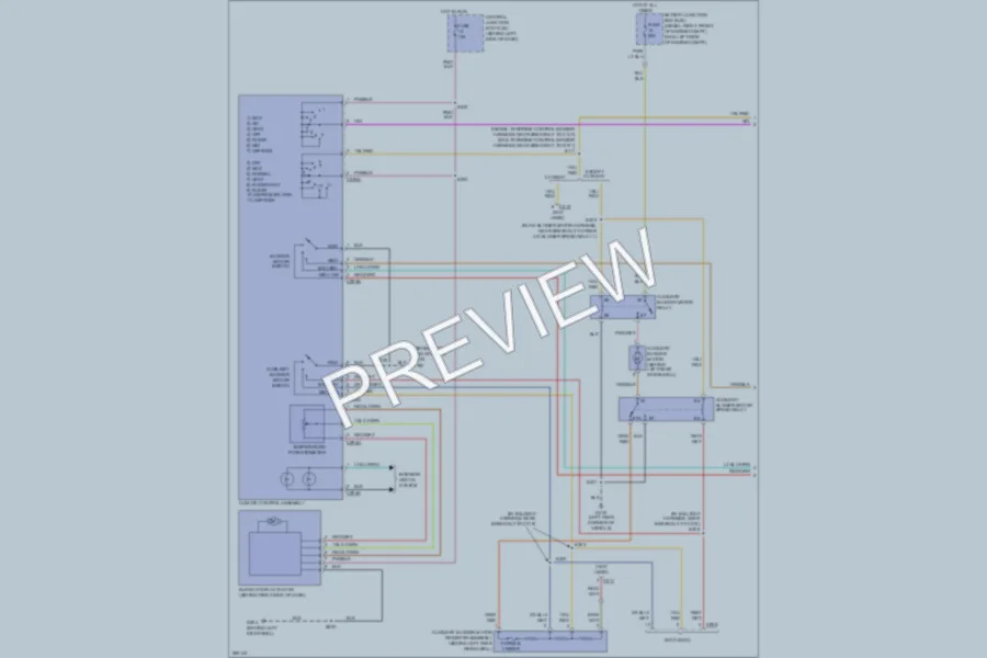 2008 Ford E150 Air Conditioning wiring diagram preview