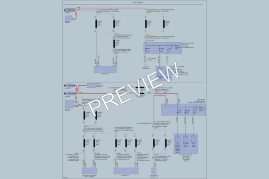 2008 Ford E150 Power Distribution wiring diagram preview