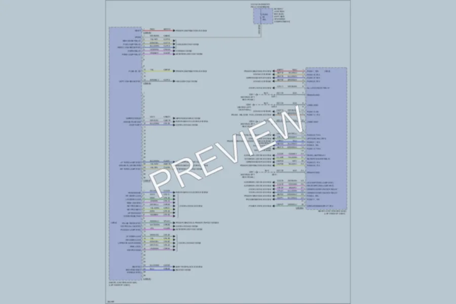 2008 Ford Edge Body Control Modules wiring diagram preview