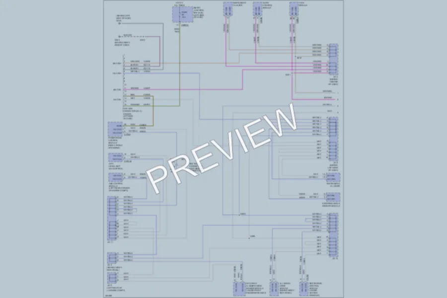 2008 Ford Edge Computer Data Lines wiring diagram preview