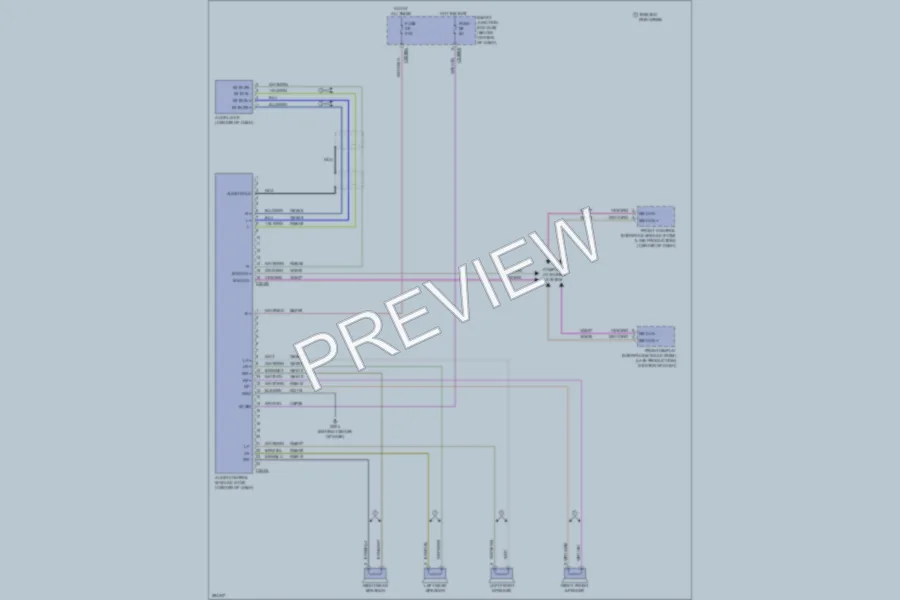 2008 Ford Escape Radio wiring diagram preview