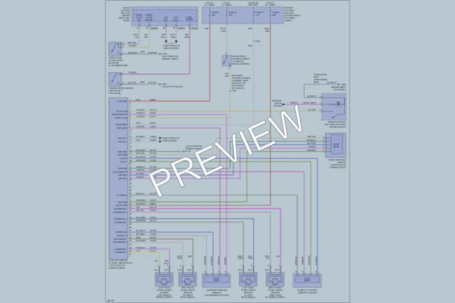 2008 Ford Expedition Anti Lock Brakes wiring diagram preview