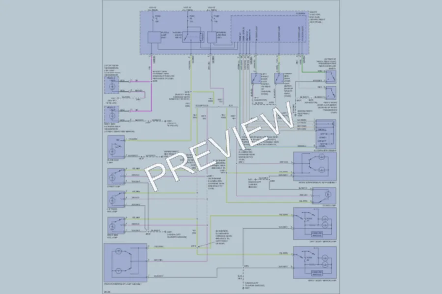 2008 Ford Expedition Interior Lights wiring diagram preview