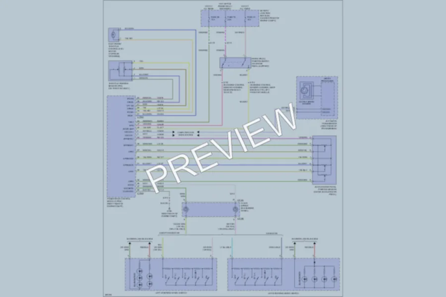 2008 Ford ExpeditionEL Cruise Control wiring diagram preview