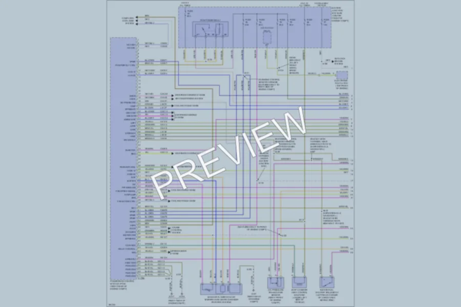 2008 Ford ExpeditionEL Engine Performance wiring diagram preview