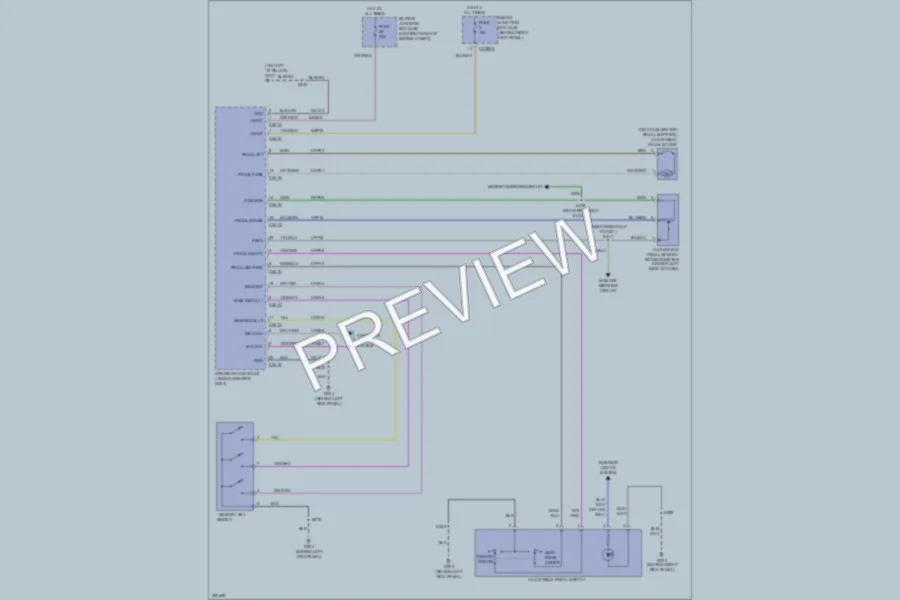 2008 Ford ExpeditionEL Memory Systems wiring diagram preview