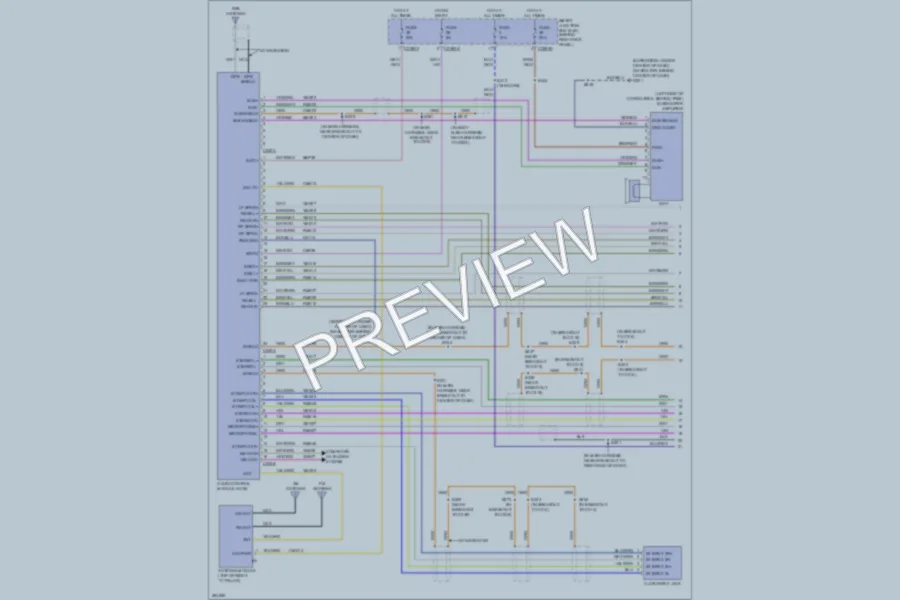 2008 Ford ExpeditionEL Navigation wiring diagram preview