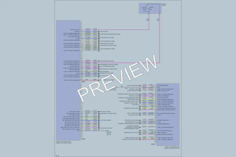 2008 Ford ExplorerSportTrac Body Control Modules wiring diagram preview