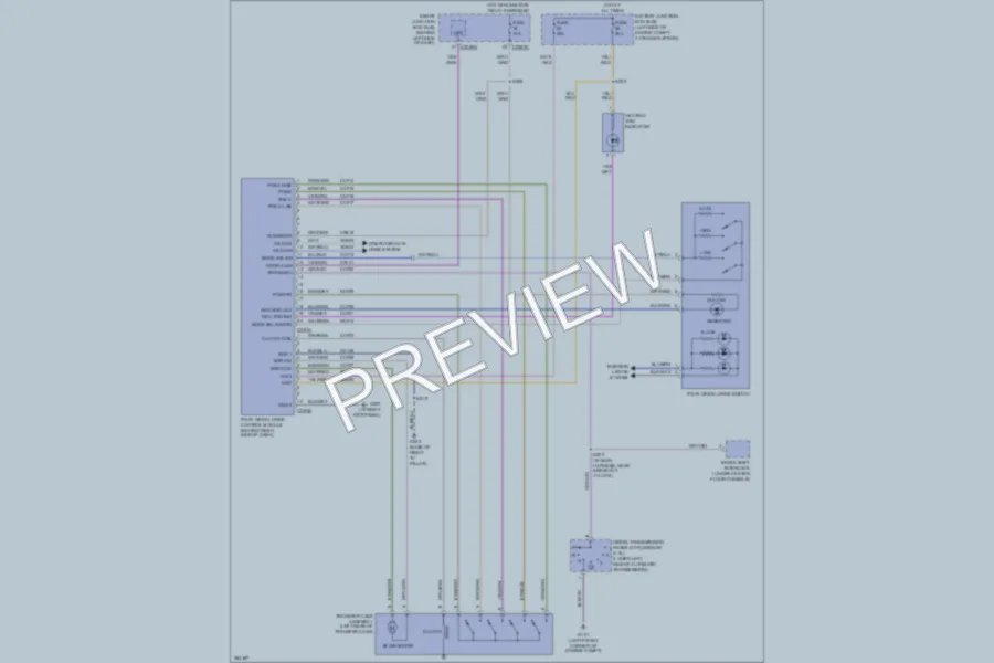 2008 Ford ExplorerSportTrac Transmission wiring diagram preview