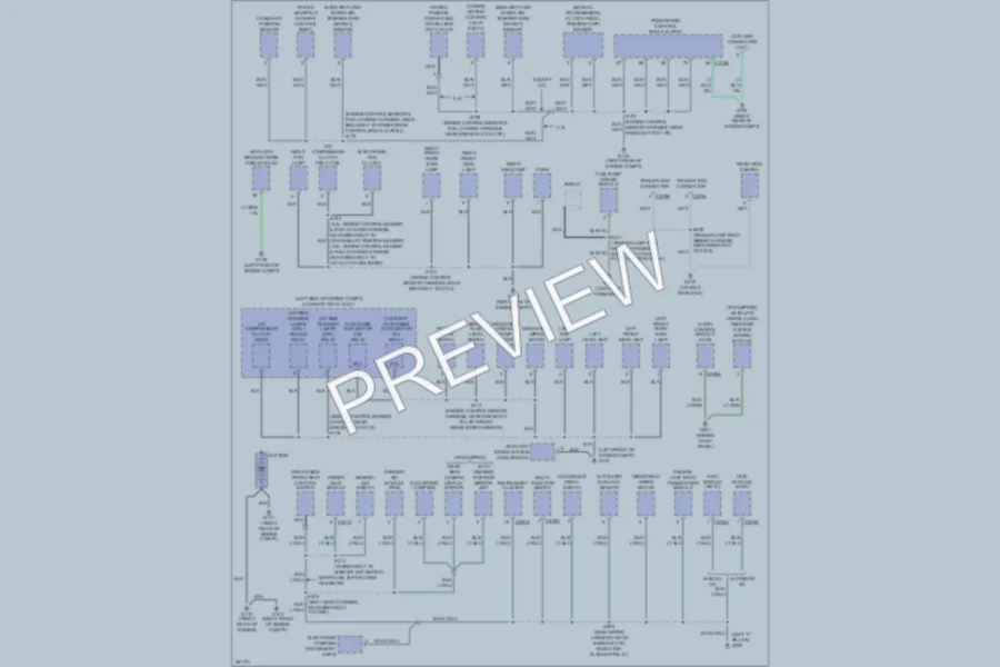 2008 Ford F150 Ground Distribution wiring diagram preview