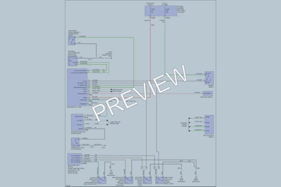 2008 Ford F150 Warning Systems wiring diagram preview