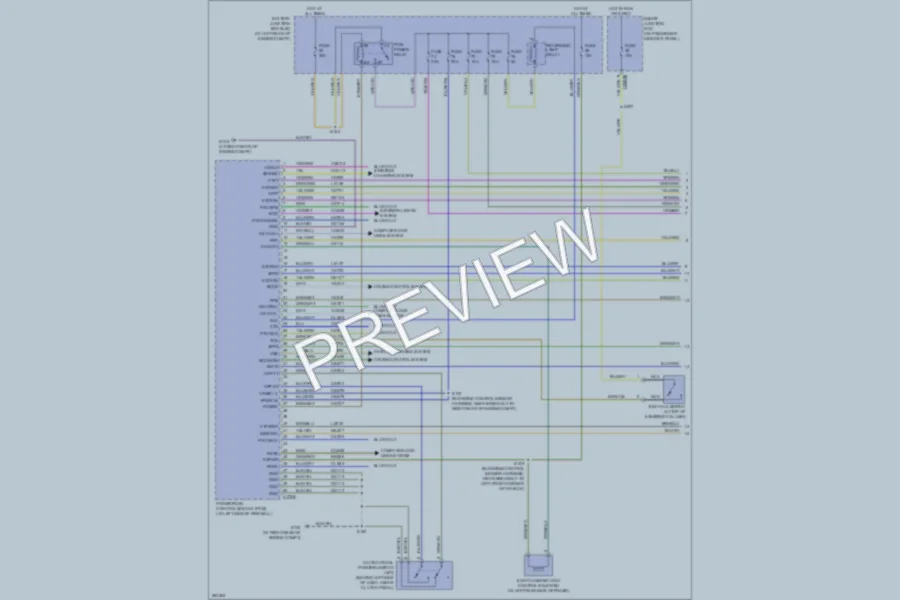 2008 Ford F250 Super Duty Engine Performance wiring diagram preview