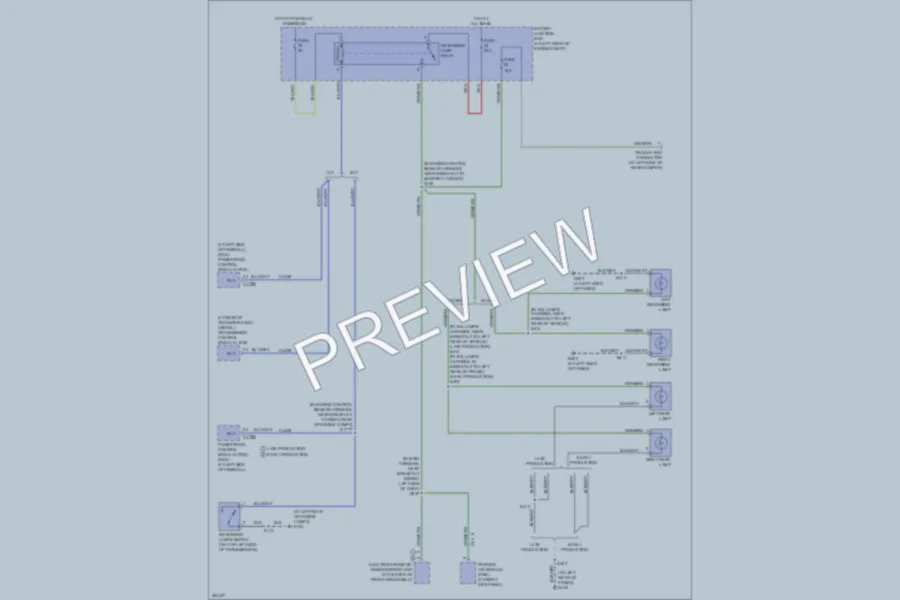 2008 Ford F250 Super Duty Exterior Lights wiring diagram preview