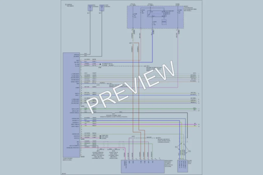 2008 Ford F250 Super Duty Radio wiring diagram preview