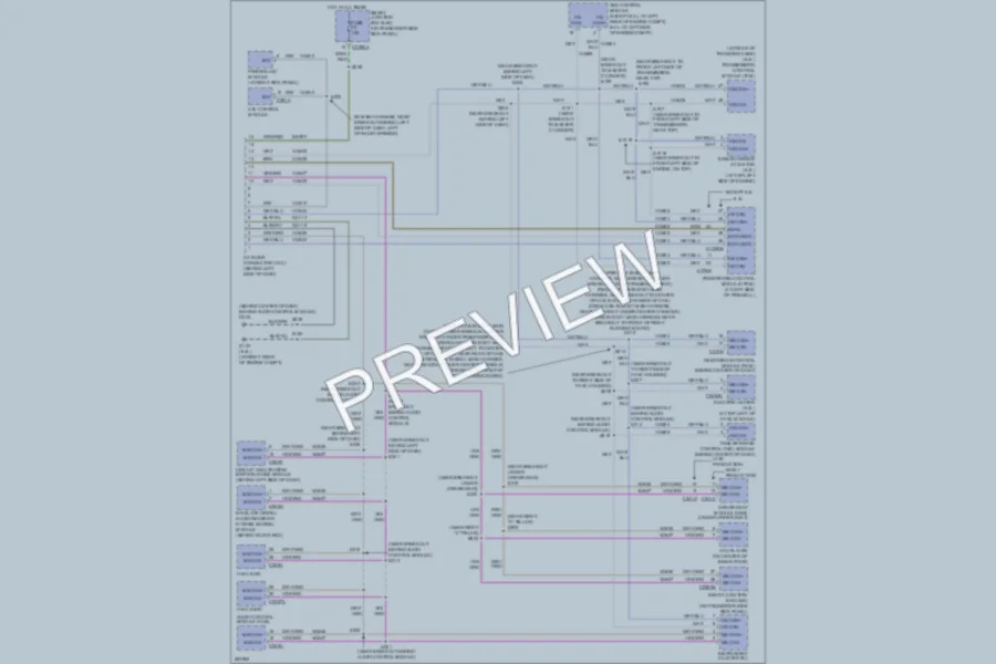 2008 Ford F350 Super Duty Computer Data Lines wiring diagram preview