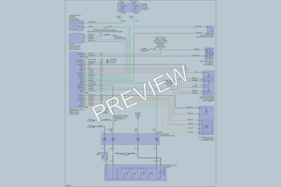 2008 Ford F150 Cruise Control wiring diagram preview