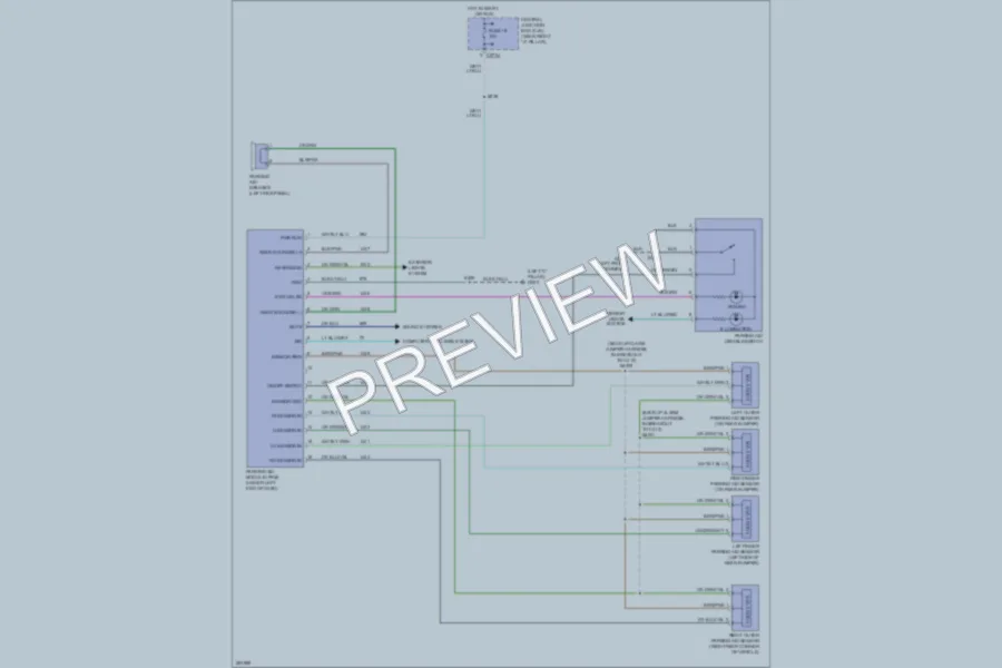 2008 Ford F150 Navigation wiring diagram preview