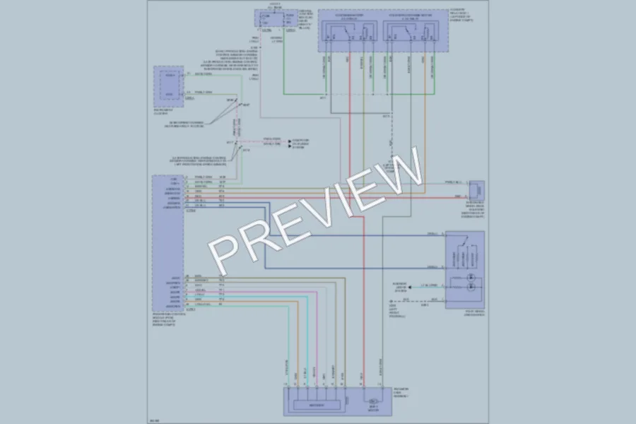 2008 Ford F150 Transmission wiring diagram preview
