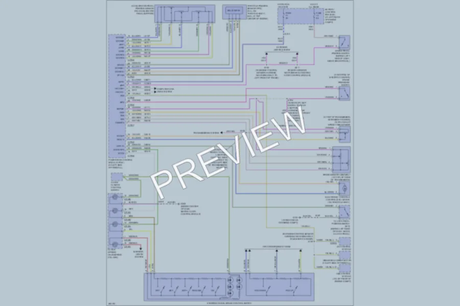 2008 Ford F350 Super Duty Cruise Control wiring diagram preview
