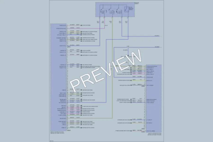 2008 Ford Focus Body Control Modules wiring diagram preview