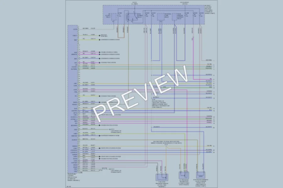 2008 Ford Focus Engine Performance wiring diagram preview