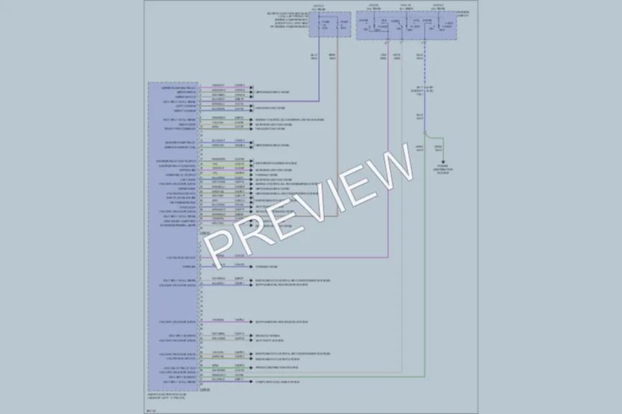 2008 Ford Fusion Body Control Modules wiring diagram preview