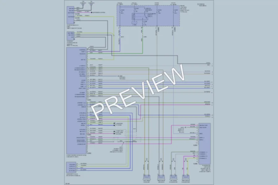 2008 Ford Fusion Radio wiring diagram preview