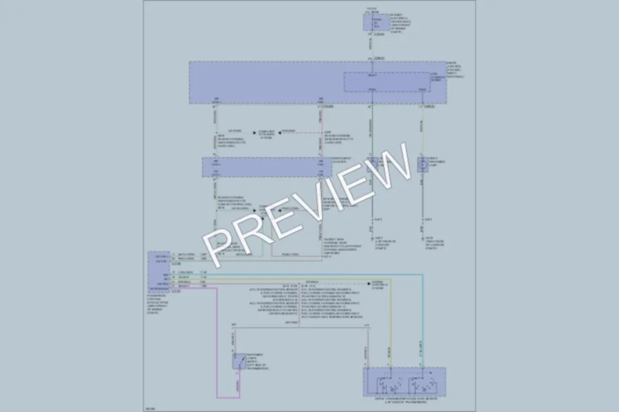 2008 Ford Mustang Exterior Lights wiring diagram preview