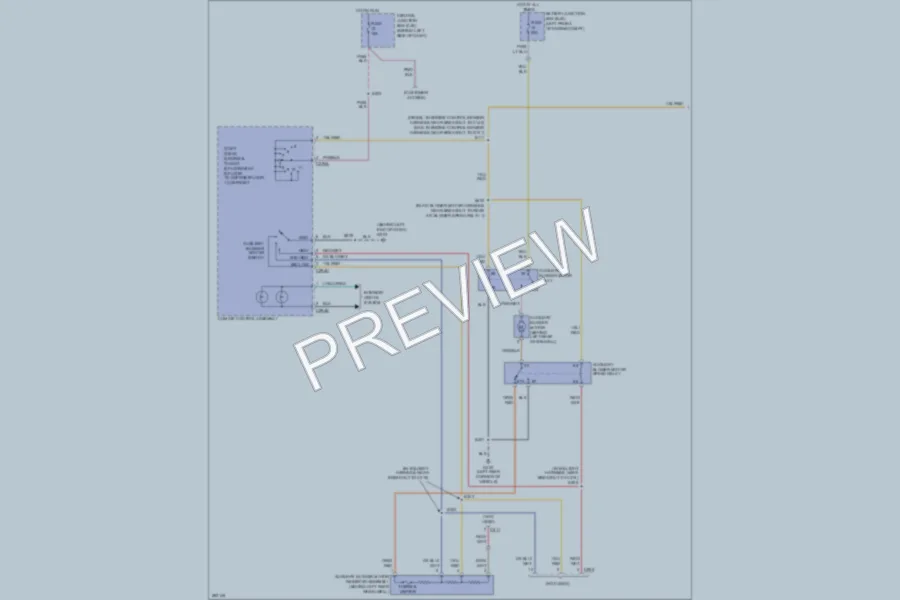 2008 Ford E350 Super Duty Air Conditioning wiring diagram preview