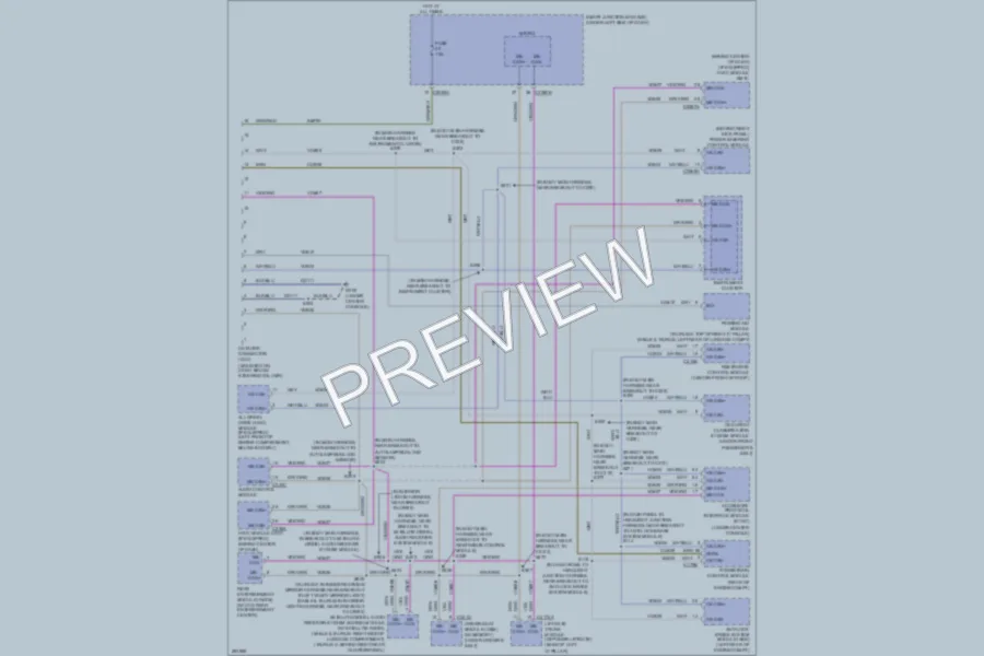 2008 Ford Taurus Computer Data Lines wiring diagram preview