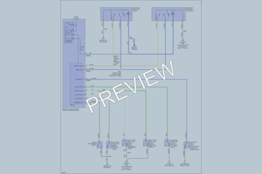 2008 Ford TaurusX Anti Theft wiring diagram preview
